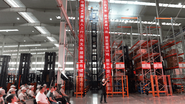 打破AG九游会国外垄断这款叉车在苏州吴中高新区正式下线！(图1)