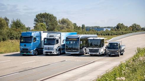 戴姆勒卡车2024IAA聚焦碳中和长途运输纯电动卡车11月量产(图2)
