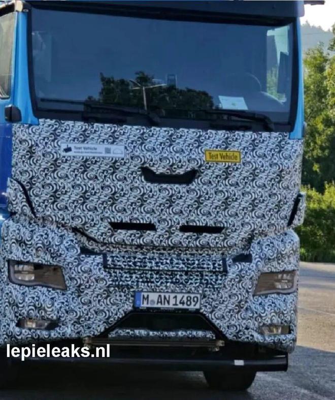 新一代曼恩TGX谍照曝光现代新款Xcient重卡发布!本周(825-831)海外卡车行业热点关注(图2)